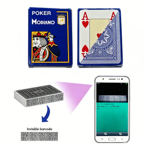 Marked Cards Barcode Poker Modiano Playing Cards