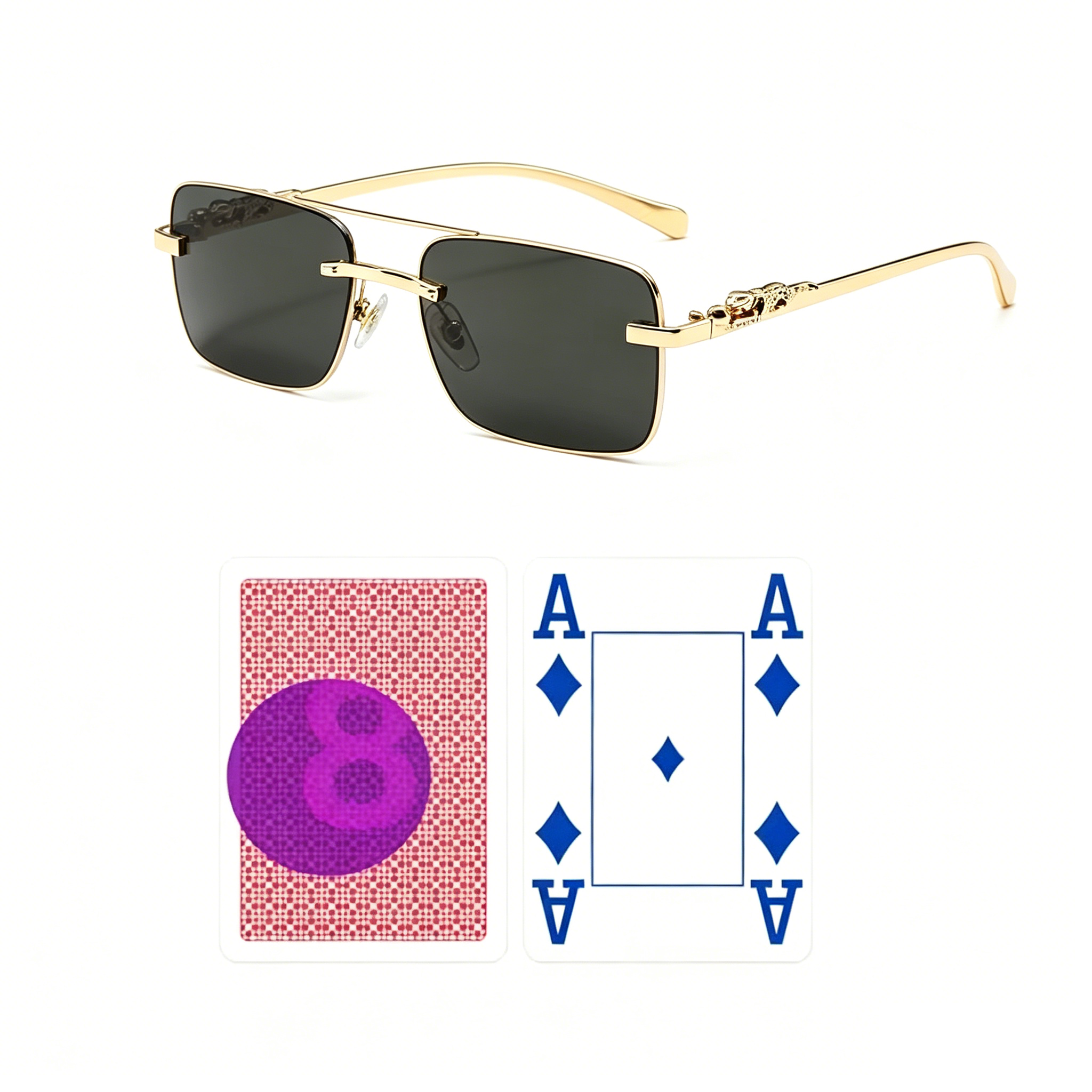 Invisible Ink And Glasses See Through Playing Cards Glasses
